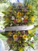 COROA DE FLORES MISTAS